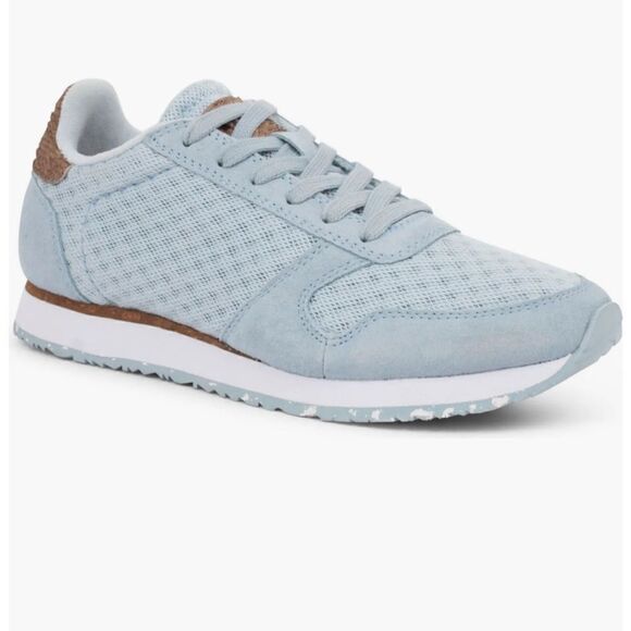 WODEN Ice Blue Ydun Suede Mesh II Sneaker-40/US 9 - Picture 1 of 9